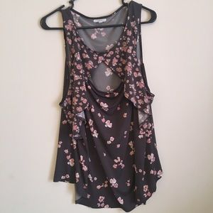 Maurice's 3X floral tank top
